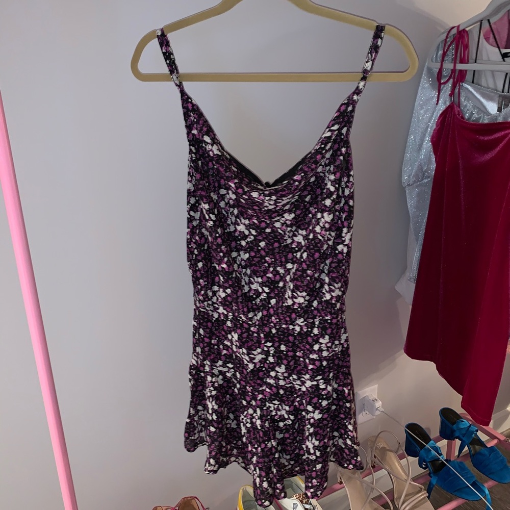 Swoop Neck Romper